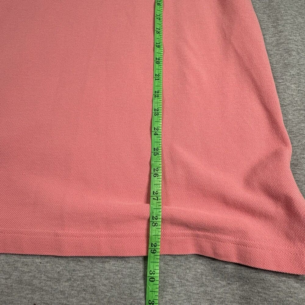 Brooks Brothers 346 Polo Shirt Mens Large Pink Green Logo Cotton Golf Preppy - Picture 11 of 13